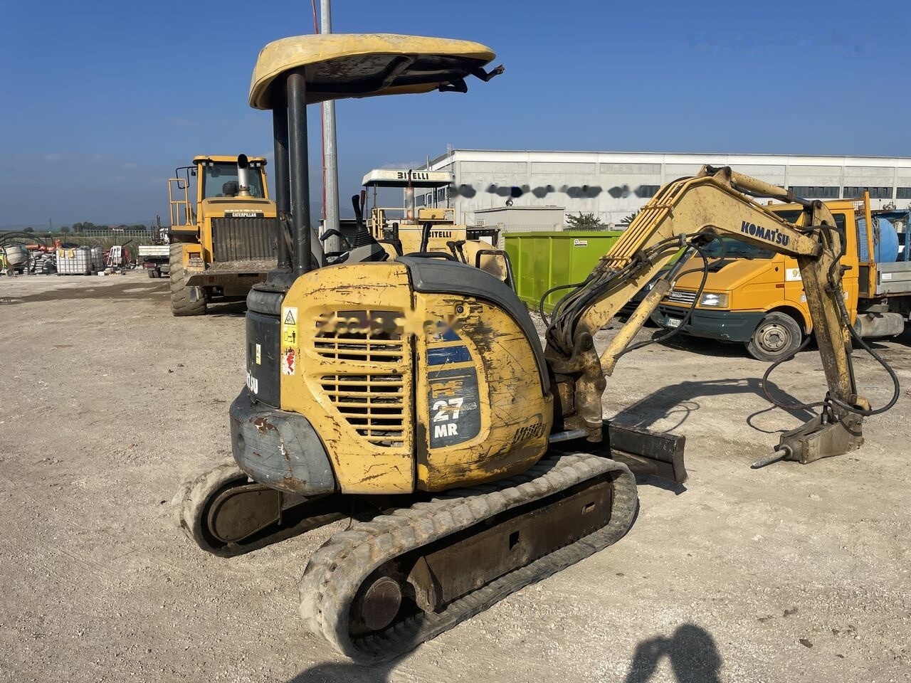 Komatsu PC27MR-2 - Mini excavator: picture 1 Komatsu PC27MR-2 - Mini excavator: picture 1