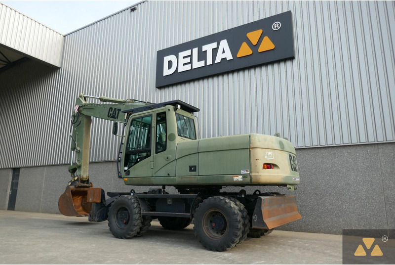 Caterpillar M318C Ex-army - Wheel excavator: picture 4 Caterpillar M318C Ex-army - Wheel excavator: picture 4