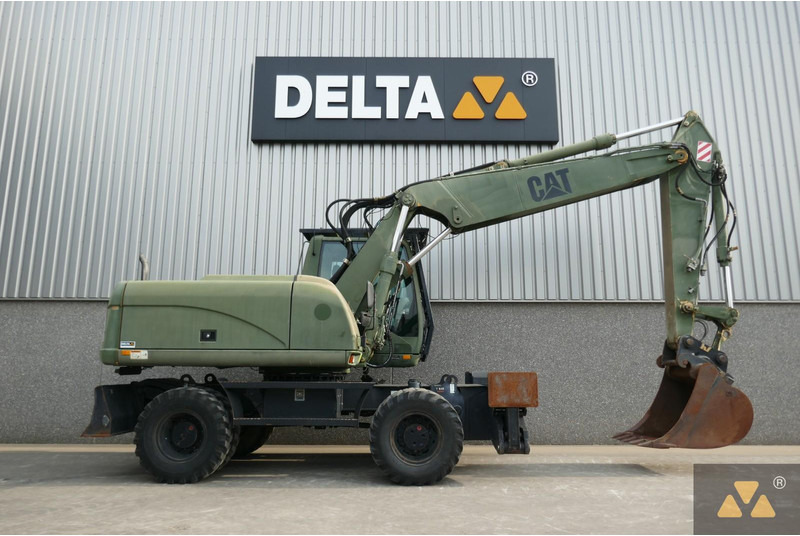 Caterpillar M318C Ex-army - Wheel excavator: picture 2 Caterpillar M318C Ex-army - Wheel excavator: picture 2