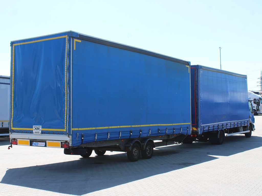 DAF FA LF 45, EURO 5, TYRES 80% + AGADOS TRAILER - Curtainsider truck: picture 4 DAF FA LF 45, EURO 5, TYRES 80% + AGADOS TRAILER - Curtainsider truck: picture 4