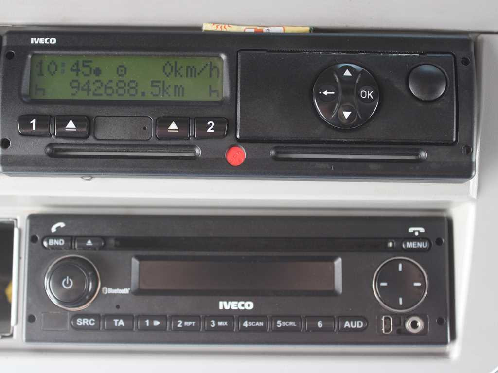 Refrigerator truck Iveco EUROCARGO 150E28, THERMO-KING TS-500, HYDRAULIC FRONT: picture 15