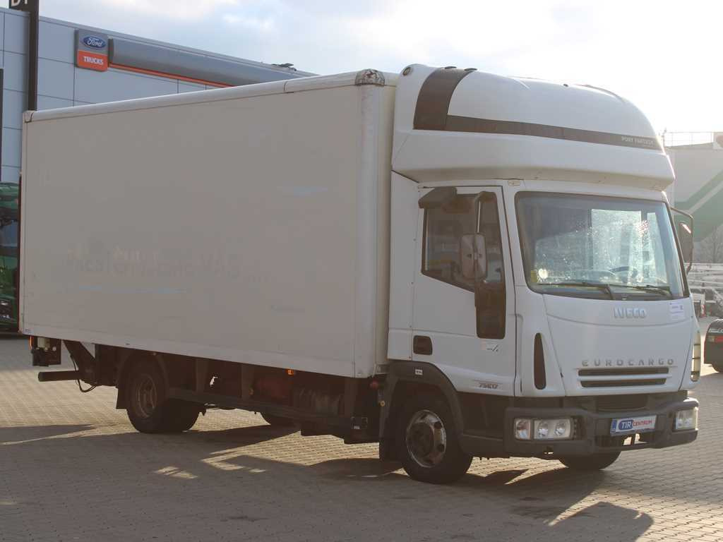 Iveco EUROCARGO ML75E17, HYDRAULIC FRONT, SLEEPING BODY - Box truck: picture 3 Iveco EUROCARGO ML75E17, HYDRAULIC FRONT, SLEEPING BODY - Box truck: picture 3