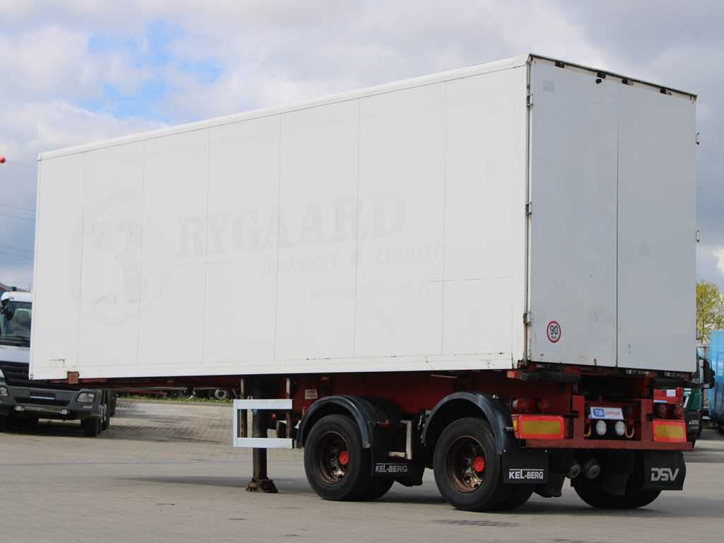 KEL-BERG E36S2, AXLES 10t, EXPANDABLE, SAF AXLES - Closed box semi-trailer: picture 5 KEL-BERG E36S2, AXLES 10t, EXPANDABLE, SAF AXLES - Closed box semi-trailer: picture 5