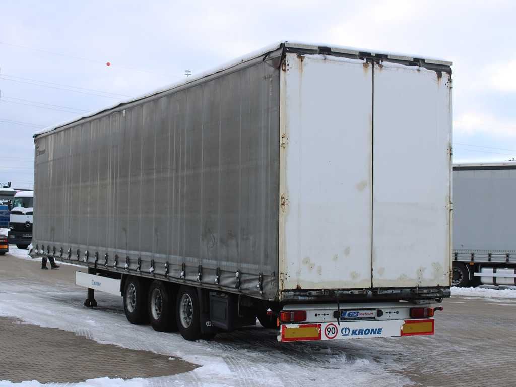 Krone SD, LOWDECK, MULTILOCK, LIFTING AXLE, LIFTING ROOF - Curtainsider semi-trailer: picture 5 Krone SD, LOWDECK, MULTILOCK, LIFTING AXLE, LIFTING ROOF - Curtainsider semi-trailer: picture 5