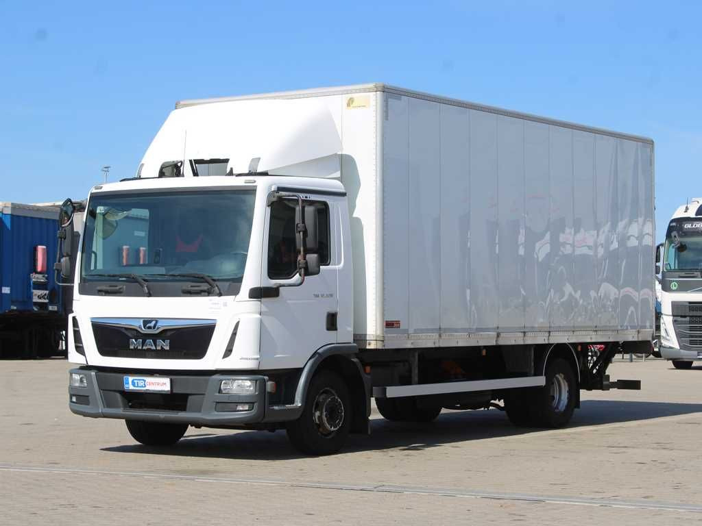 MAN TGL 12.220, HYDRAULIC FRONT, EURO 6 - Box truck: picture 1 MAN TGL 12.220, HYDRAULIC FRONT, EURO 6 - Box truck: picture 1