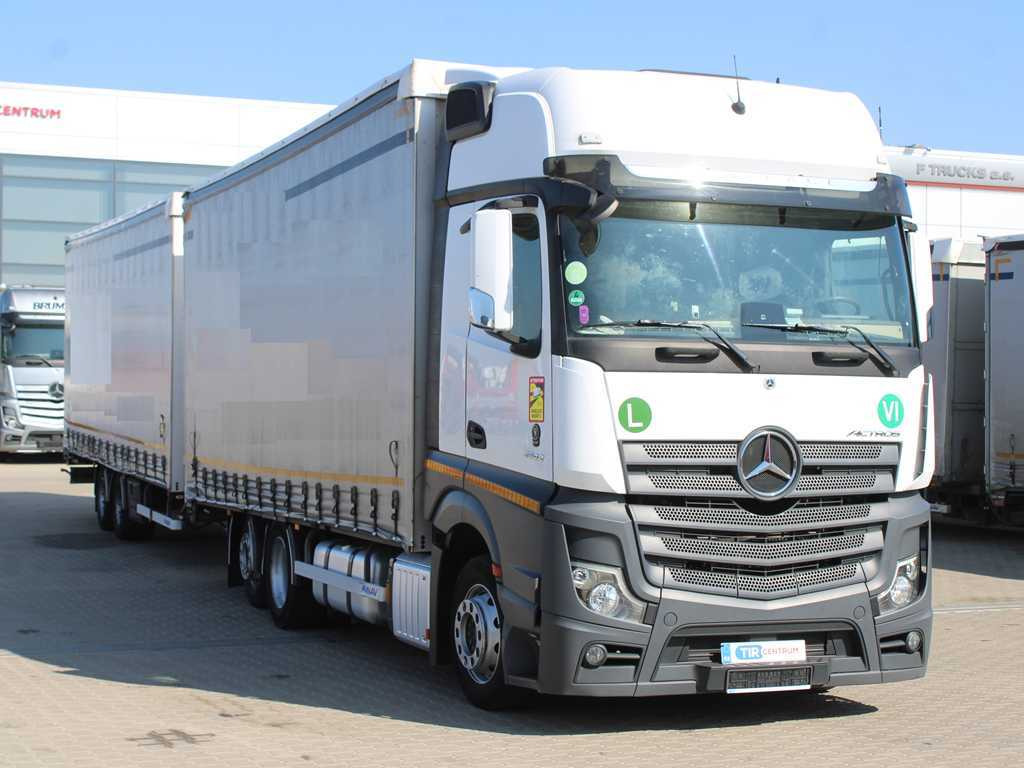 Mercedes-Benz Actros 2542, 6X2, EURO 6, AIR SUSPENSION, NAVIGATION + PANAV TVK18M - Curtainsider truck: picture 3 Mercedes-Benz Actros 2542, 6X2, EURO 6, AIR SUSPENSION, NAVIGATION + PANAV TVK18M - Curtainsider truck: picture 3