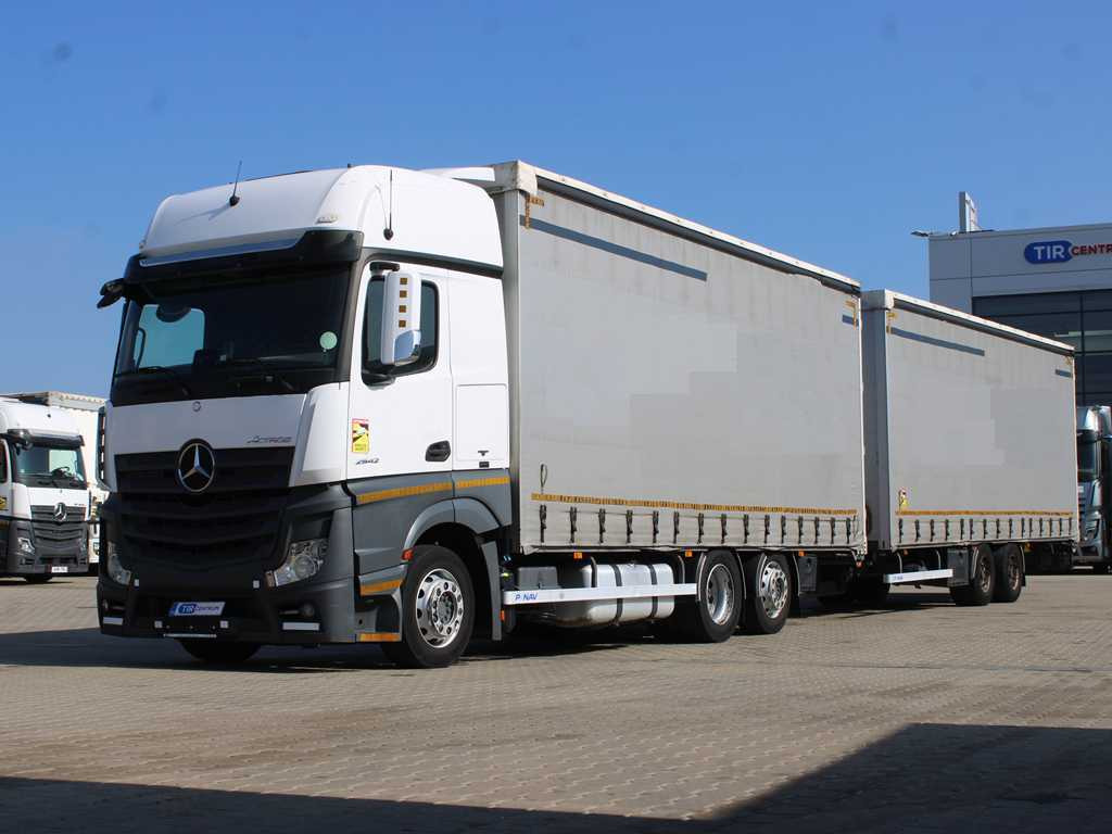 Mercedes-Benz Actros 2542, EURO 6, 6X2, AIR SUSPENSION + PANAV TV018M - Curtainsider truck: picture 1 Mercedes-Benz Actros 2542, EURO 6, 6X2, AIR SUSPENSION + PANAV TV018M - Curtainsider truck: picture 1
