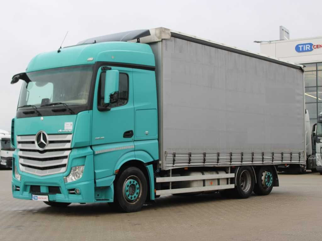 Mercedes-Benz Actros 2545, 6X2, EURO 6, AIR SUSPENSIONS - Curtainsider truck: picture 1 Mercedes-Benz Actros 2545, 6X2, EURO 6, AIR SUSPENSIONS - Curtainsider truck: picture 1