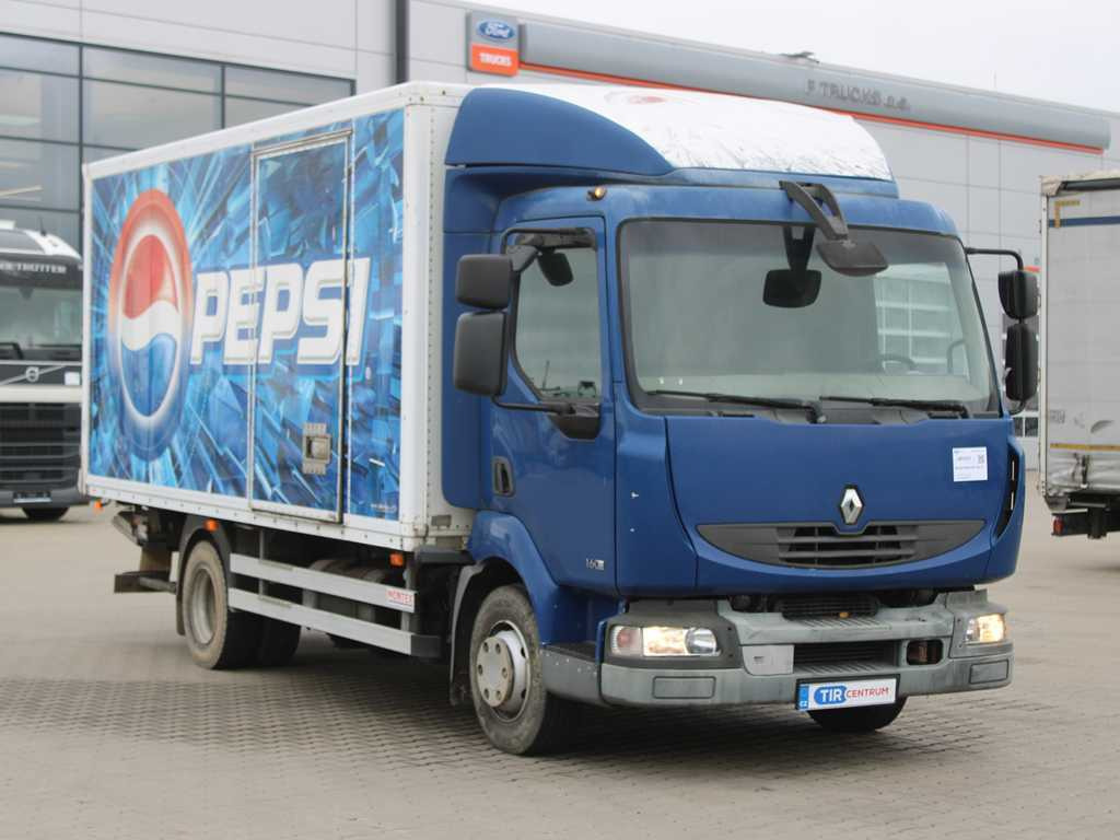 Renault MIDLUM 160.10, EURO 4, HYDRAULIC FRONT, TIRE 80% - Box truck: picture 3 Renault MIDLUM 160.10, EURO 4, HYDRAULIC FRONT, TIRE 80% - Box truck: picture 3