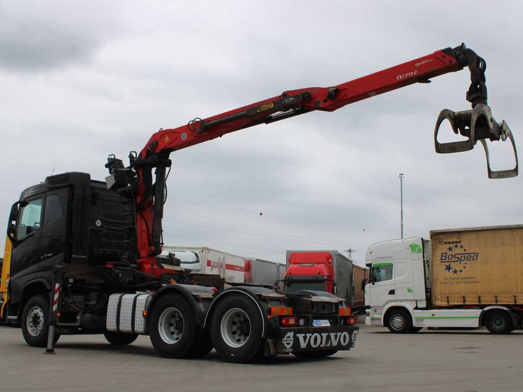 Volvo FH 540, 6X4, VEB+, PALFINGER EPSILON Q170Z96, PNEU 90% - Tractor unit: picture 5 Volvo FH 540, 6X4, VEB+, PALFINGER EPSILON Q170Z96, PNEU 90% - Tractor unit: picture 5