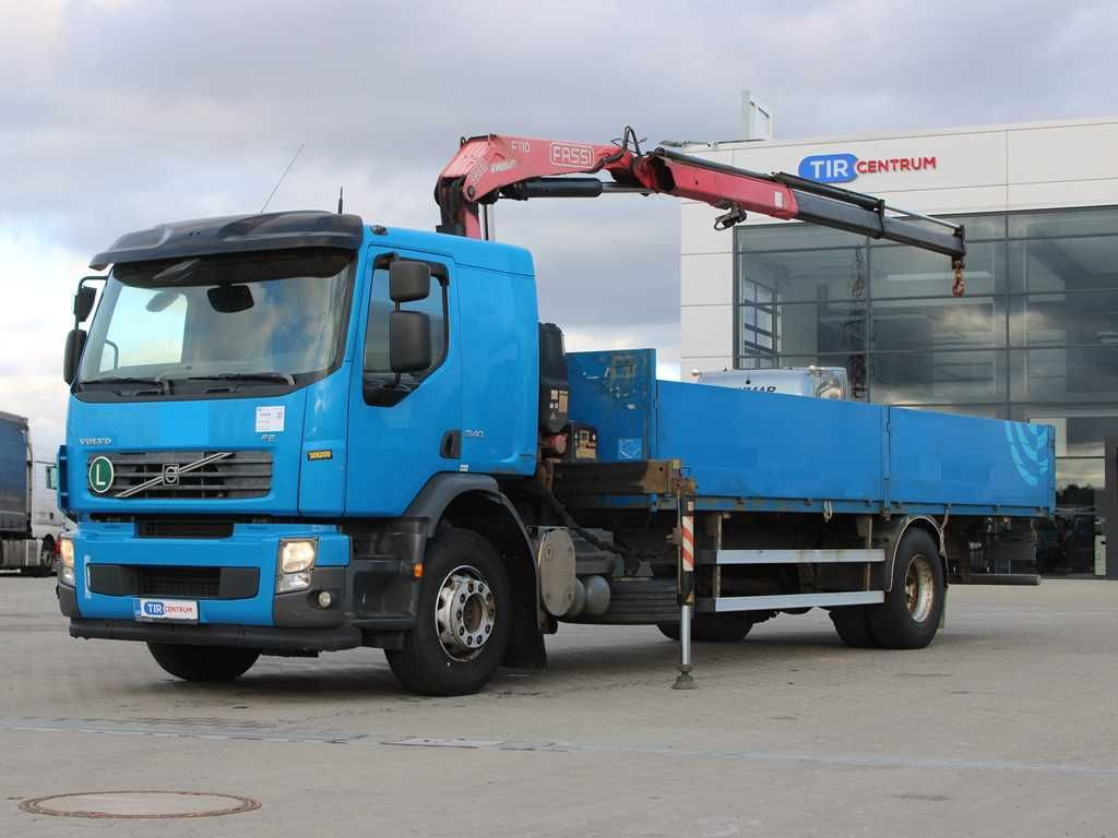 Volvo FE S 340 42R, EURO 5, CRANE FASSI F110A.22 - Crane truck: picture 1 Volvo FE S 340 42R, EURO 5, CRANE FASSI F110A.22 - Crane truck: picture 1