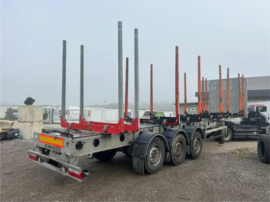 D-651A Holzauflieger, Liftachse, 8 Rungenpaare - Log semi-trailer: picture 5 D-651A Holzauflieger, Liftachse, 8 Rungenpaare - Log semi-trailer: picture 5