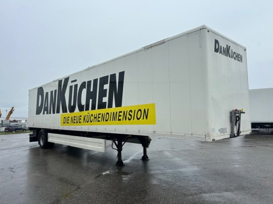 Gföllner 1-achs Kofferauflieger mit Lenkachse - Closed box semi-trailer: picture 1 Gföllner 1-achs Kofferauflieger mit Lenkachse - Closed box semi-trailer: picture 1