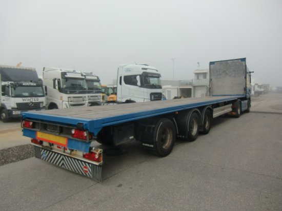 Hangler Plateau-Auflieger 3 SDELL24 3 Achsen, letzte Achse lenkbar - Dropside/ Flatbed semi-trailer: picture 4 Hangler Plateau-Auflieger 3 SDELL24 3 Achsen, letzte Achse lenkbar - Dropside/ Flatbed semi-trailer: picture 4