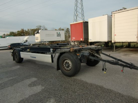 Krone AZ 18, Standard-Lafette BPW-Achsen, - Container transporter/ Swap body trailer: picture 3 Krone AZ 18, Standard-Lafette BPW-Achsen, - Container transporter/ Swap body trailer: picture 3