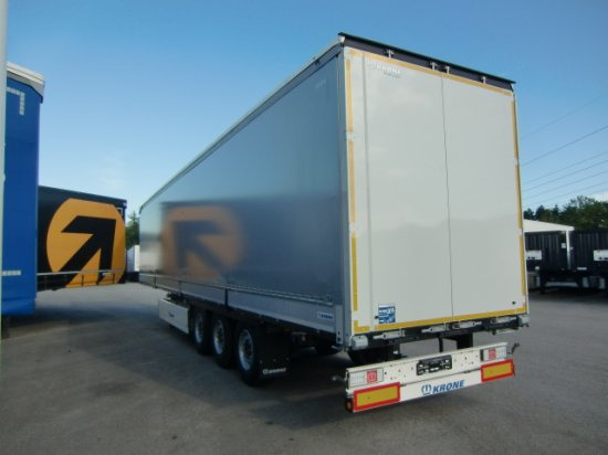 Krone Bordwandplanenauflieger , Einsteckrungen, Liftachse, SAF-Achsen, - Curtainsider semi-trailer: picture 4 Krone Bordwandplanenauflieger , Einsteckrungen, Liftachse, SAF-Achsen, - Curtainsider semi-trailer: picture 4