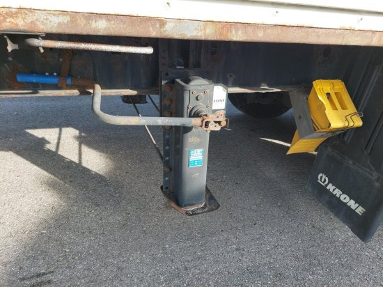 Closed box semi-trailer Krone SDK27 Kofferauflieger, Liftachse: picture 12