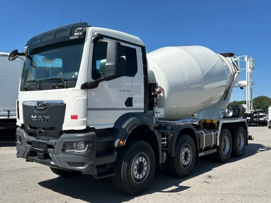 MAN 35.480 8x4, Betonmischer, Schwing Stetter 10 m³, 36 Tonnen - Concrete mixer truck: picture 1 MAN 35.480 8x4, Betonmischer, Schwing Stetter 10 m³, 36 Tonnen - Concrete mixer truck: picture 1