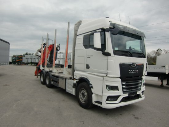 MAN TGX 33.580 BL 6x4, Intarder, Holztransporter, - Log truck, Crane truck: picture 3 MAN TGX 33.580 BL 6x4, Intarder, Holztransporter, - Log truck, Crane truck: picture 3
