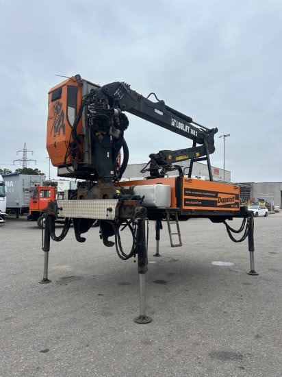 Plateau-Wechselpritsche mit Loglift 140S inkl. Rotator und Greifer - Flatbed body: picture 4 Plateau-Wechselpritsche mit Loglift 140S inkl. Rotator und Greifer - Flatbed body: picture 4