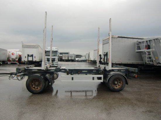 Log trailer Ressenig Holzanhänger 2-achsig BPW-Achsen, 6m: picture 7