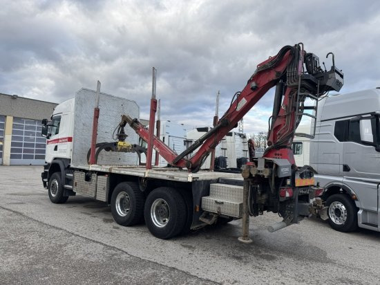 Scania G490 6X6 Blatt-Blatt Penz Kran 12.Z8.70 - Log truck, Crane truck: picture 4 Scania G490 6X6 Blatt-Blatt Penz Kran 12.Z8.70 - Log truck, Crane truck: picture 4