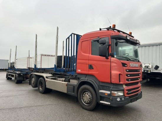 Scania R440 6x2 Abroller, Schalter ,Retarder, E5, lenk,lift Hyva Lift, OHNE AUFBAU - Hook lift truck, Crane truck: picture 1 Scania R440 6x2 Abroller, Schalter ,Retarder, E5, lenk,lift Hyva Lift, OHNE AUFBAU - Hook lift truck, Crane truck: picture 1