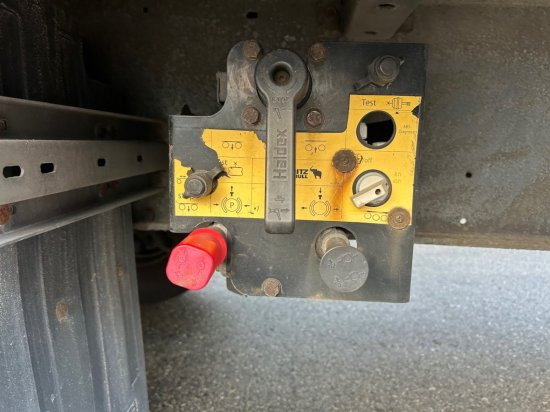 Curtainsider semi-trailer Schmitz SO1, Getränkeauflieger Orten Safe Server,  Liftachse, Edscha-Verdeck: picture 13