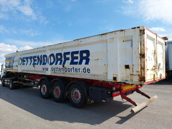 Schwarzmüller K10VLN3 Stahlmulde, Portaltüren, Alufelgen, Liftachse,  60m3 - Tipper semi-trailer: picture 2 Schwarzmüller K10VLN3 Stahlmulde, Portaltüren, Alufelgen, Liftachse,  60m3 - Tipper semi-trailer: picture 2