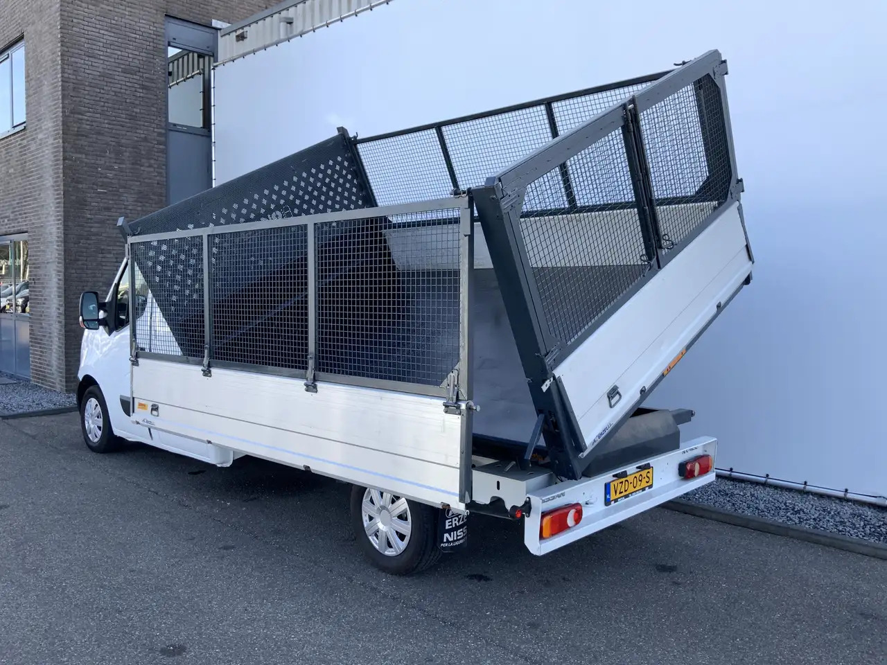 Tipper van Nissan NV400 2.3 dCi L3H1 Dub Cab 3 Zijde Kipper Airco Bakmaat: picture 9