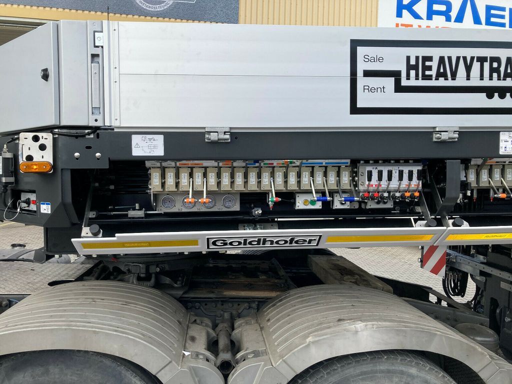 Goldhofer 2+4-Achs-Tiefbett-Kombination VP 6 - Low loader semi-trailer: picture 5 Goldhofer 2+4-Achs-Tiefbett-Kombination VP 6 - Low loader semi-trailer: picture 5