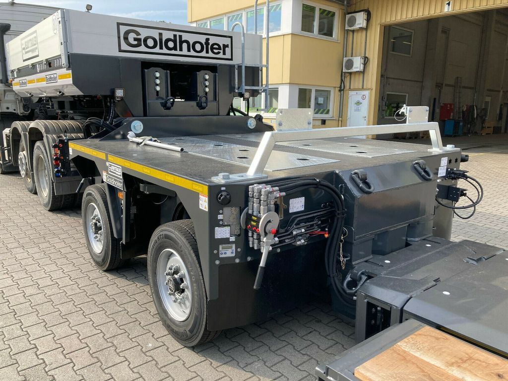 Goldhofer 2+4-Achs-Tiefbett-Kombination VP 6 - Low loader semi-trailer: picture 4 Goldhofer 2+4-Achs-Tiefbett-Kombination VP 6 - Low loader semi-trailer: picture 4