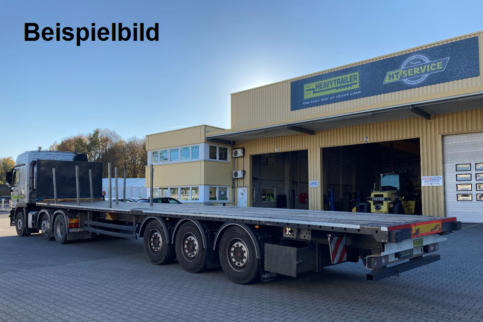 HeavyTrailer 3-Achs-Plateau - Dropside/ Flatbed semi-trailer: picture 1 HeavyTrailer 3-Achs-Plateau - Dropside/ Flatbed semi-trailer: picture 1