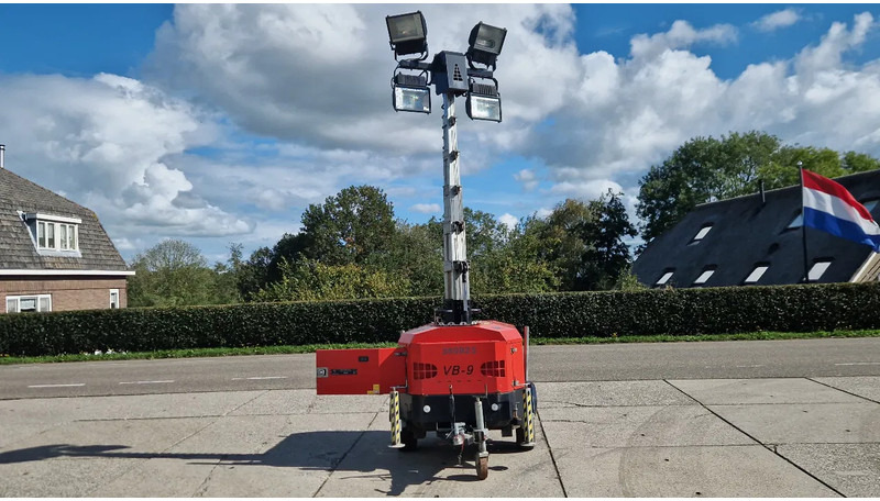 Tower Light VB9 mobiele lichtmast 9m. hoog - Lighting tower: picture 1 Tower Light VB9 mobiele lichtmast 9m. hoog - Lighting tower: picture 1