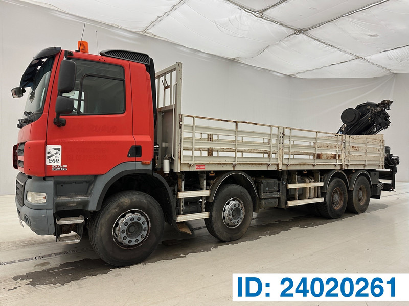 DAF CF85.410 - 8x4 - Dropside/ Flatbed truck, Crane truck: picture 1 DAF CF85.410 - 8x4 - Dropside/ Flatbed truck, Crane truck: picture 1