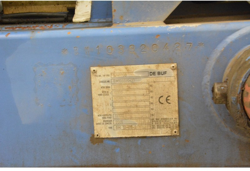 Concrete mixer semi-trailer De Buf Mixer 10 m³: picture 14