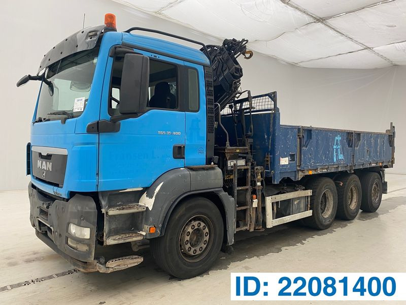 MAN TGS 35.400 - 8x4 - Tipper, Crane truck: picture 1 MAN TGS 35.400 - 8x4 - Tipper, Crane truck: picture 1