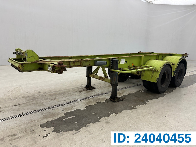 Pacton Skelet 20 ft - Container transporter/ Swap body semi-trailer: picture 1 Pacton Skelet 20 ft - Container transporter/ Swap body semi-trailer: picture 1