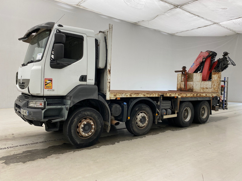 Renault Kerax 430 DXi - 8x4* - Dropside/ Flatbed truck, Crane truck: picture 3 Renault Kerax 430 DXi - 8x4* - Dropside/ Flatbed truck, Crane truck: picture 3