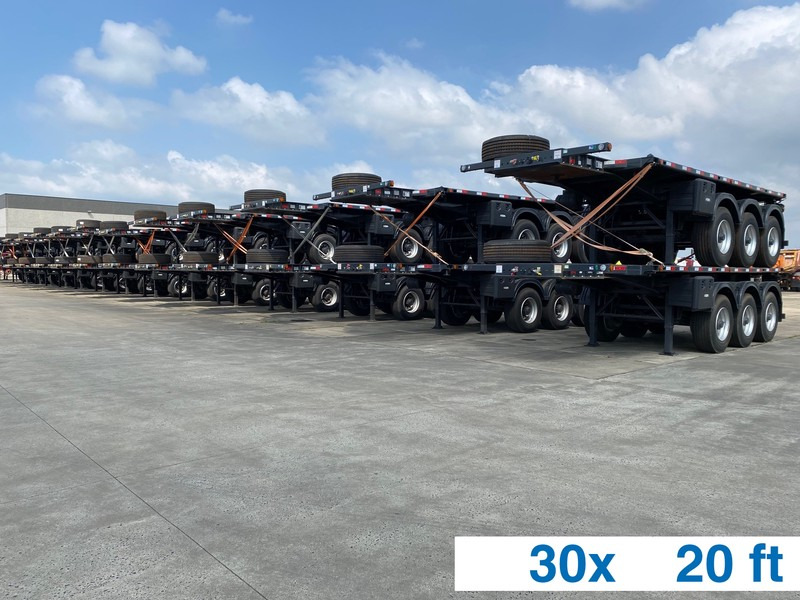 SERGOMEL Chassis/Plateau 20FT - NEW - Container transporter/ Swap body semi-trailer: picture 1 SERGOMEL Chassis/Plateau 20FT - NEW - Container transporter/ Swap body semi-trailer: picture 1