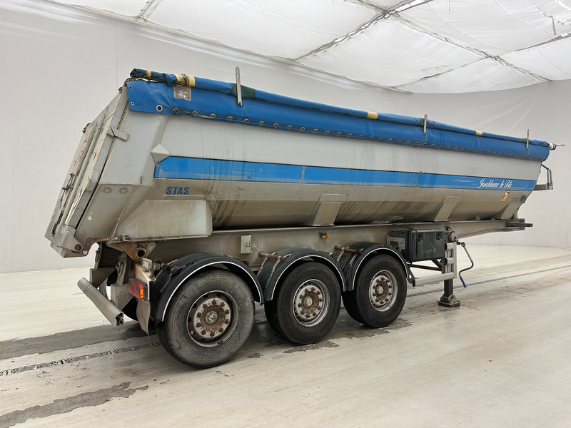 Tipper semi-trailer Stas 28 cub in alu: picture 6 Tipper semi-trailer Stas 28 cub in alu: picture 6