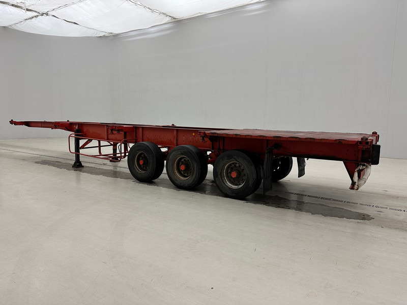 Container transporter/ Swap body semi-trailer Titan Skelet 20-30-40 ft: picture 6