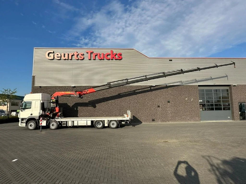 DAF CF 450 8X2 OPRIJWAGEN/MACHINE TRANSPORTER + PALFINGER PK 29002 G KRAAN/KRAN/CRANE/GRUA - Crane truck: picture 2 DAF CF 450 8X2 OPRIJWAGEN/MACHINE TRANSPORTER + PALFINGER PK 29002 G KRAAN/KRAN/CRANE/GRUA - Crane truck: picture 2