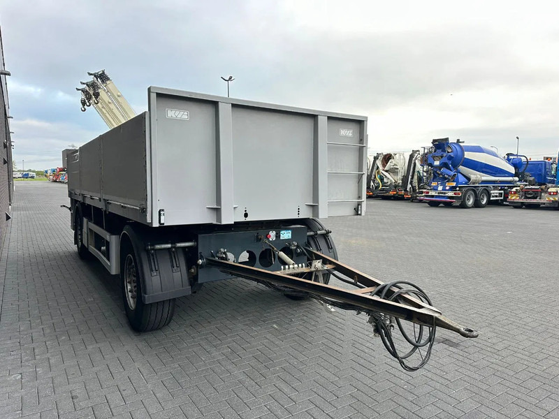 Kwb O4DBI2 2-ASSIGE OPEN LAADBAK MET BORDEN AANHANGWAGEN / ANHÄNGER / TRAILER - Dropside/ Flatbed trailer: picture 5 Kwb O4DBI2 2-ASSIGE OPEN LAADBAK MET BORDEN AANHANGWAGEN / ANHÄNGER / TRAILER - Dropside/ Flatbed trailer: picture 5