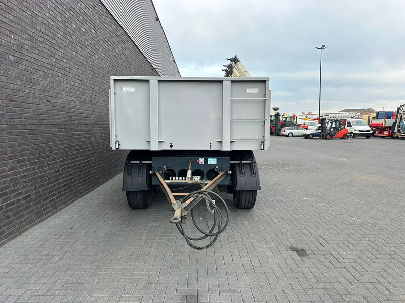 Kwb O4DBI2 2-ASSIGE OPEN LAADBAK MET BORDEN AANHANGWAGEN / ANHÄNGER / TRAILER - Dropside/ Flatbed trailer: picture 4 Kwb O4DBI2 2-ASSIGE OPEN LAADBAK MET BORDEN AANHANGWAGEN / ANHÄNGER / TRAILER - Dropside/ Flatbed trailer: picture 4