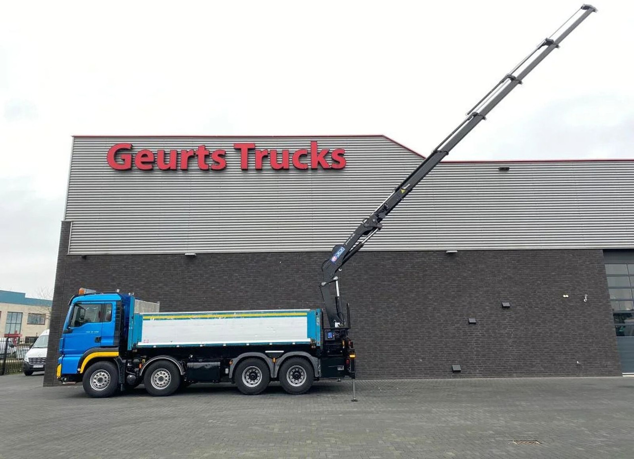 MAN TGS 35.480 8X4 KIPPER/TIPPER + HMF 2620-K5 KRAAN - Tipper, Crane truck: picture 4 MAN TGS 35.480 8X4 KIPPER/TIPPER + HMF 2620-K5 KRAAN - Tipper, Crane truck: picture 4