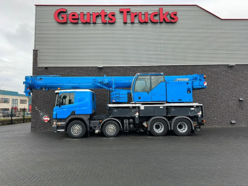 Scania P420 8X4 + LIEBHERR LTF 1045-4.1 KRAAN/KRAN/CRANE/GRUA - Crane truck: picture 1 Scania P420 8X4 + LIEBHERR LTF 1045-4.1 KRAAN/KRAN/CRANE/GRUA - Crane truck: picture 1