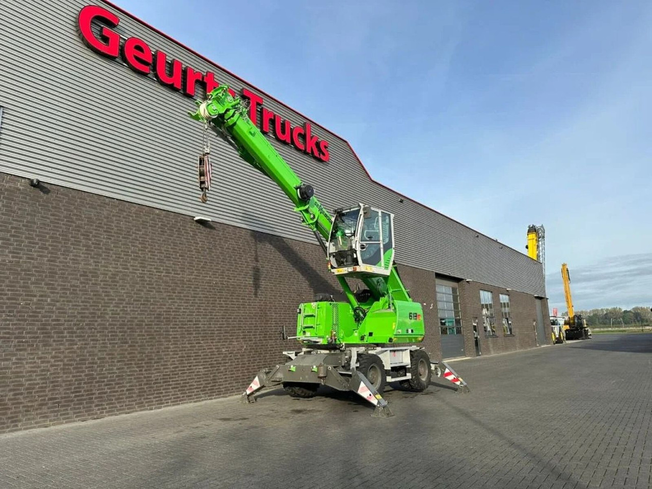 Sennebogen 613E TELESCOPIC CRANE + JIB KRAAN/KRAN/CRANE/GRU - Tower crane: picture 2 Sennebogen 613E TELESCOPIC CRANE + JIB KRAAN/KRAN/CRANE/GRU - Tower crane: picture 2
