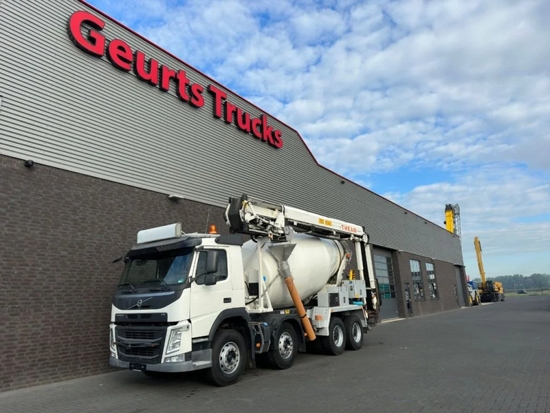 Volvo FM 410 8X4 + STETTER 9 M3 MIXER/MISCHER + THEAM 15 M TRANSPORTBAND/BELT - Concrete mixer truck: picture 2 Volvo FM 410 8X4 + STETTER 9 M3 MIXER/MISCHER + THEAM 15 M TRANSPORTBAND/BELT - Concrete mixer truck: picture 2