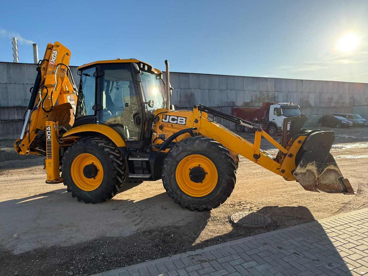 JCB 4cx jostic - Backhoe loader: picture 1 JCB 4cx jostic - Backhoe loader: picture 1